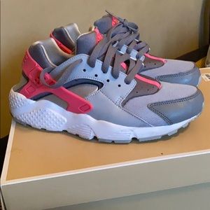 Gray and Pink Huraches